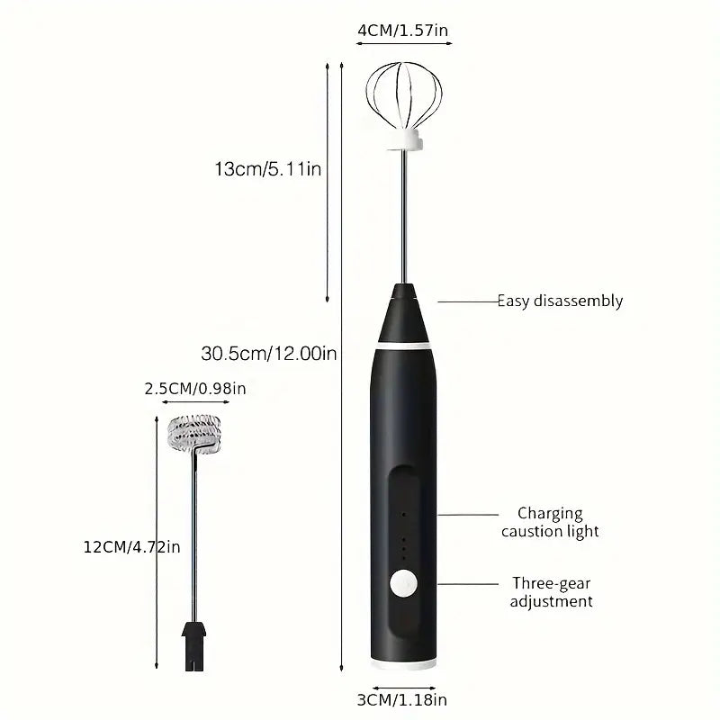 Electric Coffee Beater USB Rechargeable